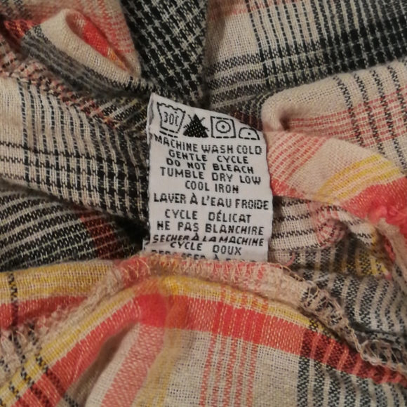 Billabong Plaid Long Sleeve Top - Picture 11 of 12